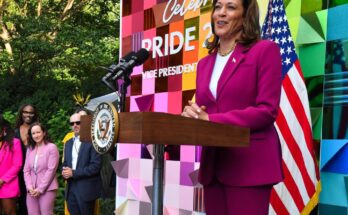 Where Kalama Harris and Donald Trump stand on LGBTQ+ issues.